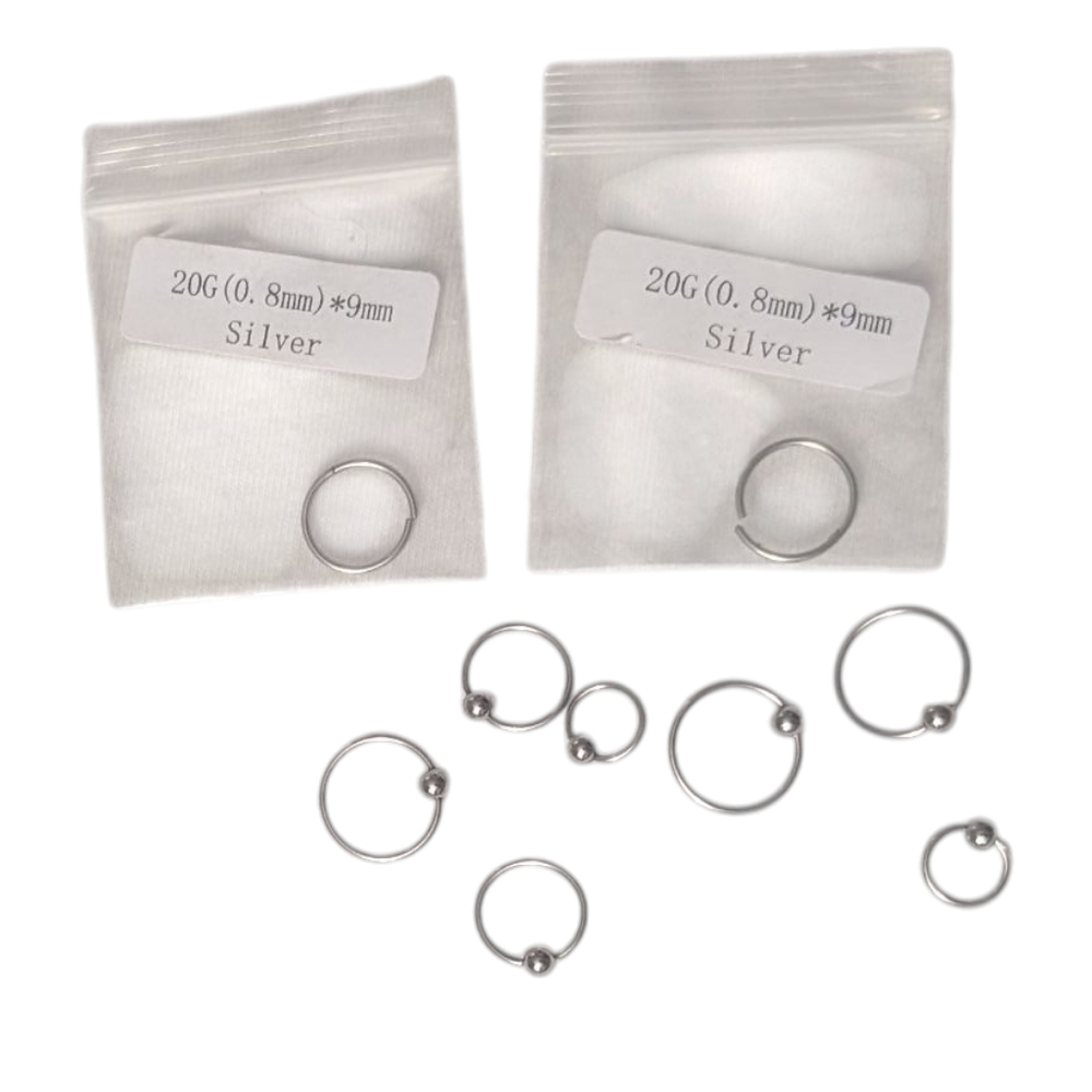 FREE! Nose Rings Set - Picture 1 of 2